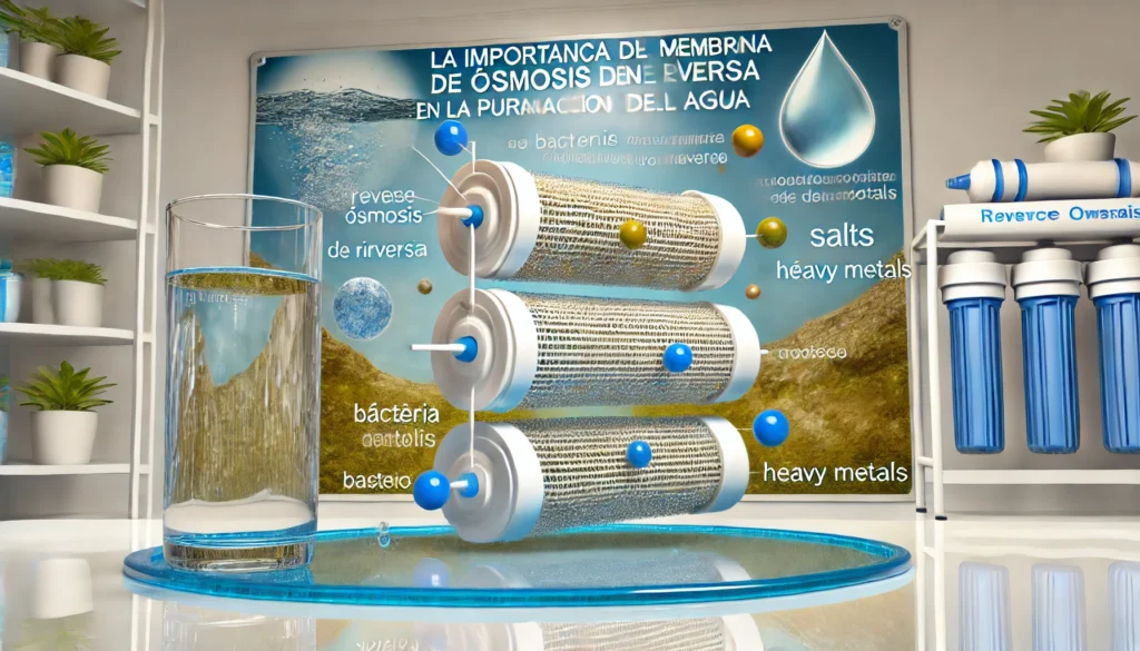 La importancia de la membrana de ósmosis inversa en la purificación del agua